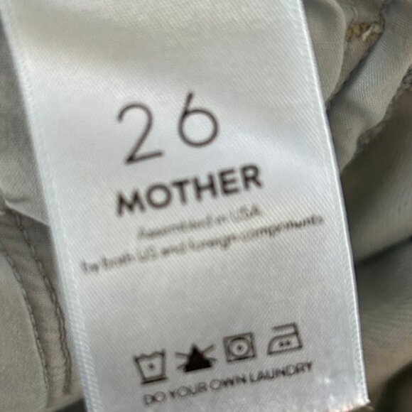 MOTHER High Waisted Looker Crop in Shake It Off in Women's Size 26 - Picture 8 of 8